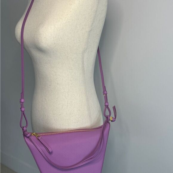Loewe Hammock Mini Leather Hobo / Shoulder / Crossbody Bag in Rockrose NWT - Picture 9 of 10